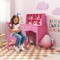 Kids Table and Chair Set with Spacious Tabletop Drawer and Storage for Toys and School Supplies